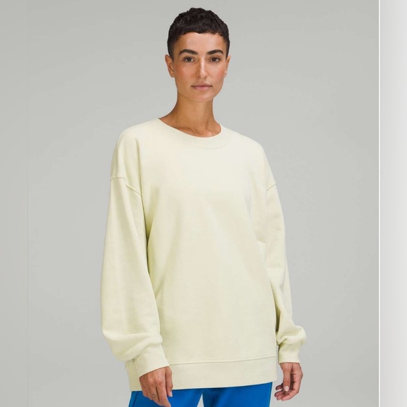 lululemon perfectly oversized crew sweatshirt. S/M/L. Like new!!! - Picture 1 of 10